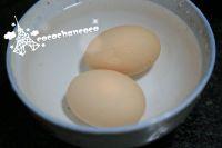 鸡蛋盛面#小虾创意料理#的做法步骤2