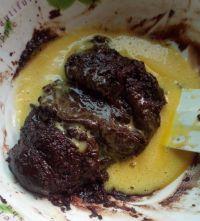 巧克力戚风蛋糕的做法步骤5