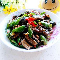 青椒炒黄鳝
