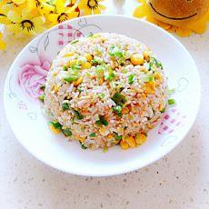 青椒玉米蛋炒饭