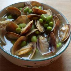 冬瓜毛豆花蛤汤