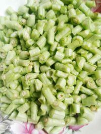 腊肠炒豆角的做法步骤3