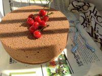 八寸可可戚风蛋糕的做法步骤10