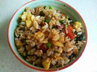 蒜臺炒饭的做法步骤15