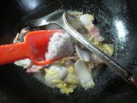咸肉鸡胗炒白菜的做法步骤8