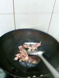 青瓜小炒肉的做法步骤4