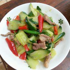 青瓜小炒肉