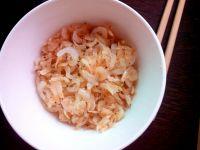 油菜炒虾皮的做法步骤4