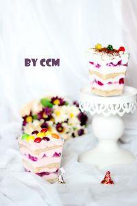 彩色水果木糠杯的做法步骤8