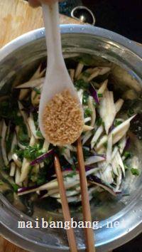 茄丝饼的做法步骤6