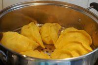 胡萝卜汁烫面蒸饺的做法步骤13