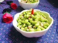 肉末焖毛豆的做法步骤6