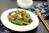 豆角炒猪心的做法步骤9