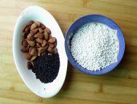 杏仁核桃西米露的做法步骤1