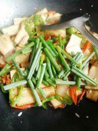 小炒豆干的做法步骤9