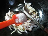 洋葱猪肚炒茭白的做法步骤9