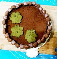 可可奶油围边蛋糕#妙搭新食尚#的做法步骤13