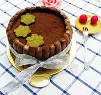 可可奶油围边蛋糕#妙搭新食尚#的做法步骤14