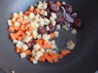 炒米锅巴饭的做法步骤7