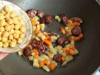 炒米锅巴饭的做法步骤8