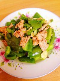 圆椒滑肉片的做法步骤9