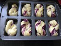 紫薯果仁麻花卷的做法步骤13